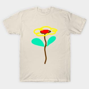 Flower sketch T-Shirt